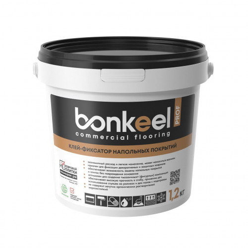 Клей-фиксатор для напольных покрытий Bonkeel Prof 1,2кг