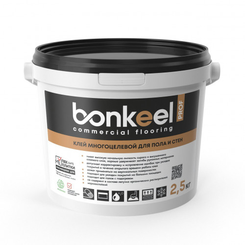 Клей многоцелевой для пола и стен Bonkeel Prof 2,5кг