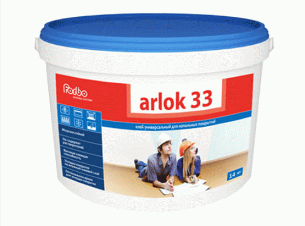 Клей для ковролина и линолеума Arlok 33 Forbo 7кг