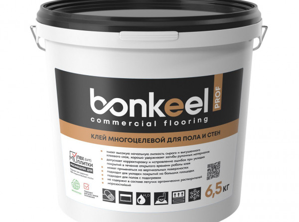 Клей многоцелевой для пола и стен Bonkeel Prof 6,5кг